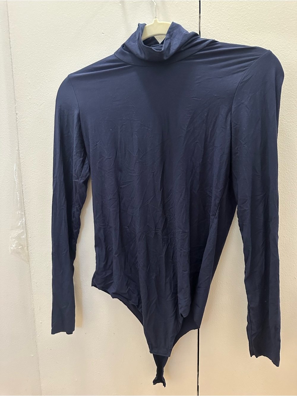 Commando Navy Long-Sleeve Bodysuit